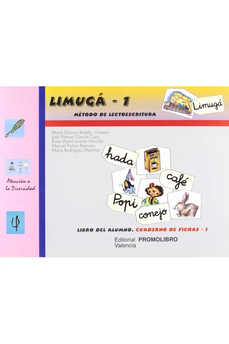 LIMUGÁ-1.Método de lectoescritura. Libro del alumno. Cuaderno de fichas-1