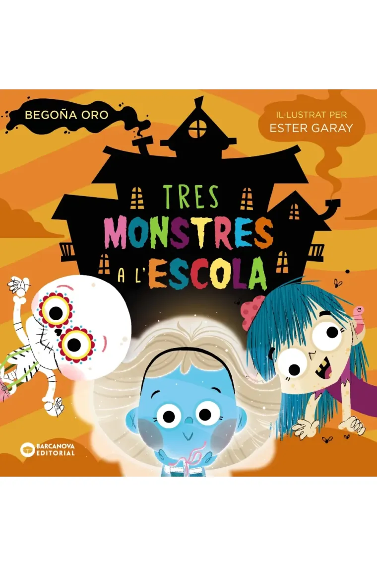 Tres monstres a l'escola (Catalán)