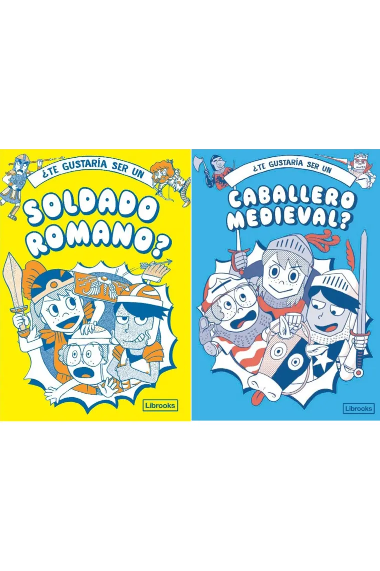 ¿Te gustaria ser un soldado romano o un caballero medieval?