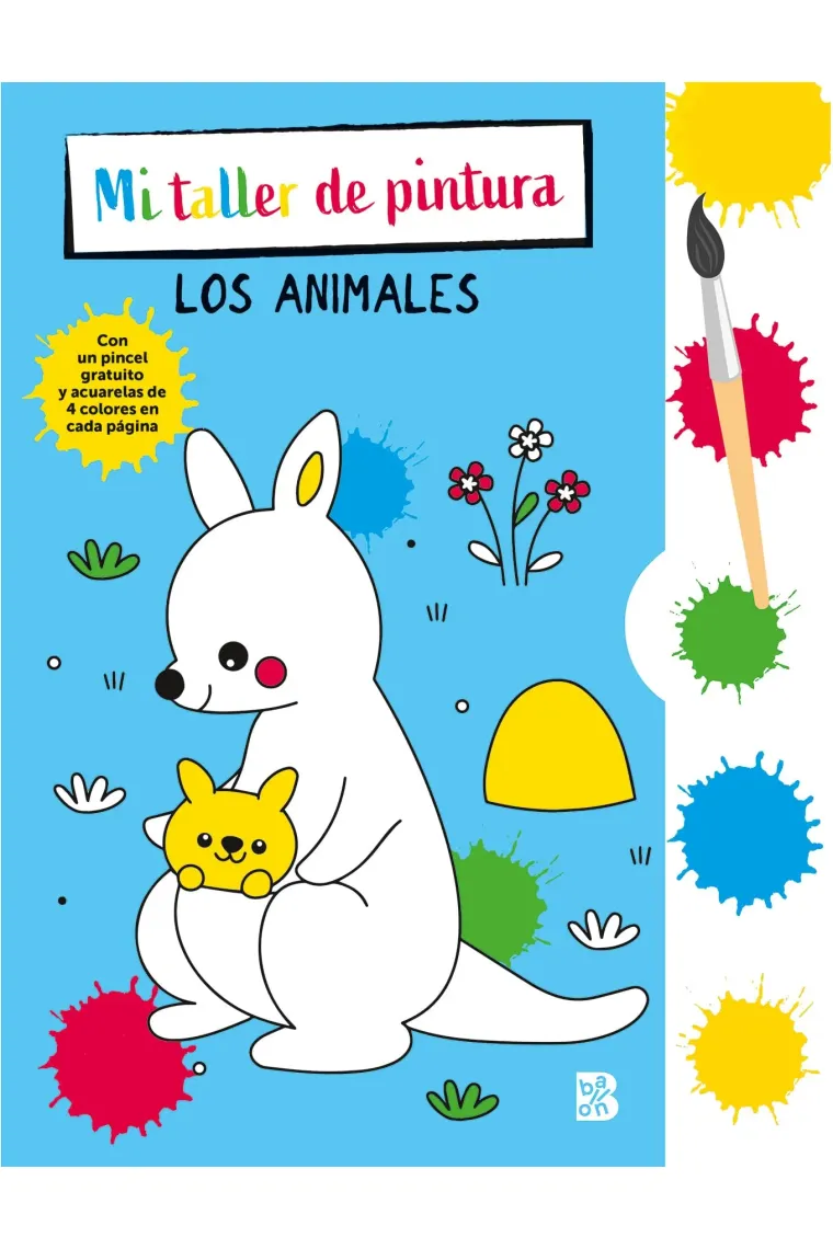 MI TALLER DE PINTURA CON PINCEL Y ACUARELAS - ANIMALES