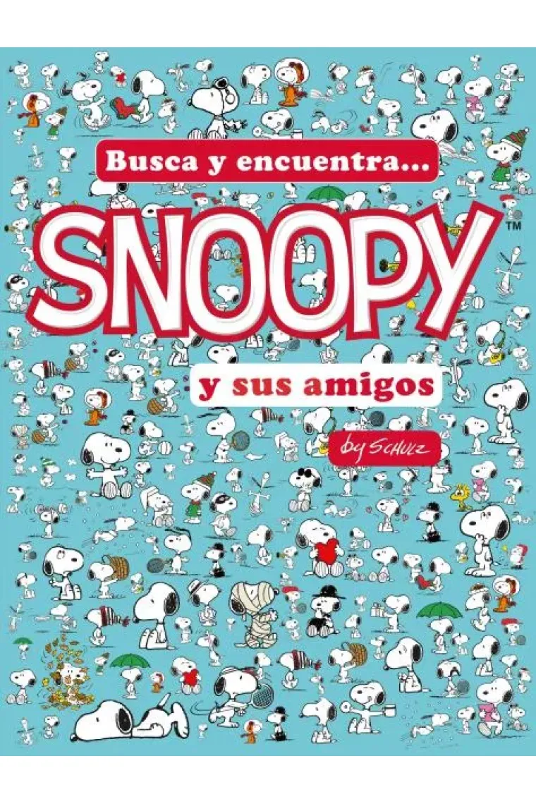Busca y encuentra... Snoopy y sus amigos