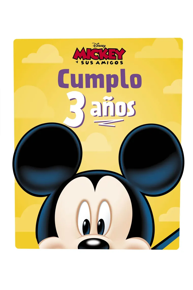 Mickey. Cumplo 3 años.