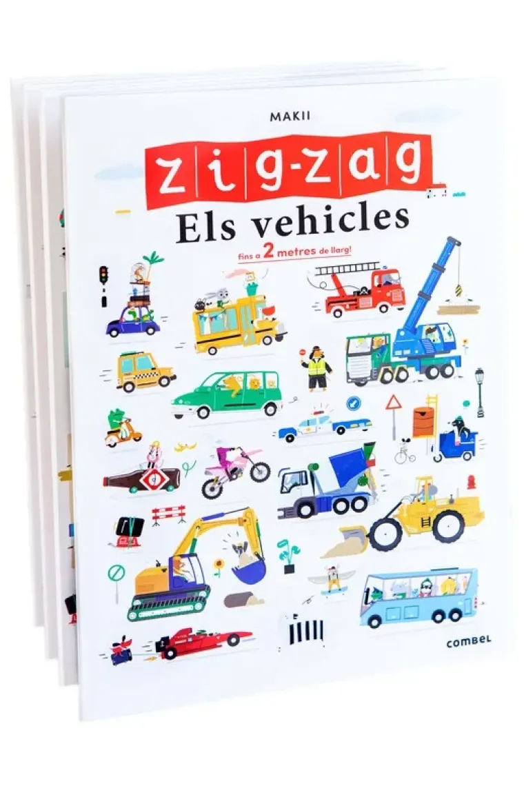 Zig-zag Els vehicles (Catalán)