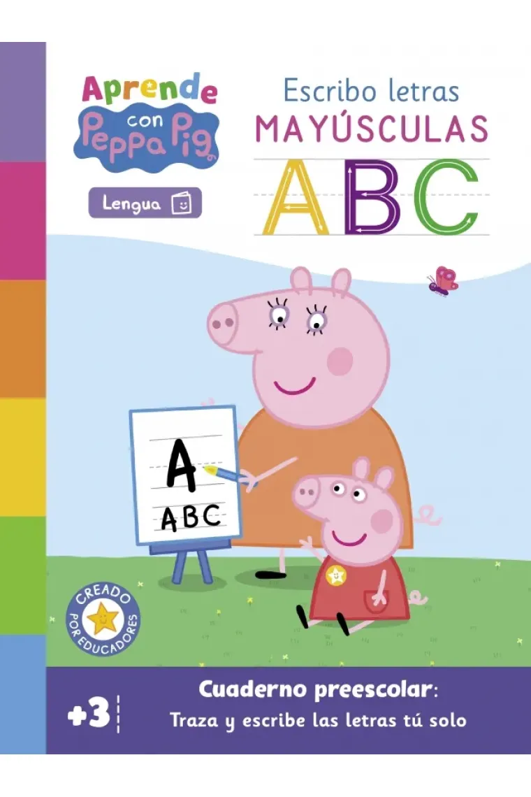 Aprende con Peppa Pig - Escribo letras mayúsculas.