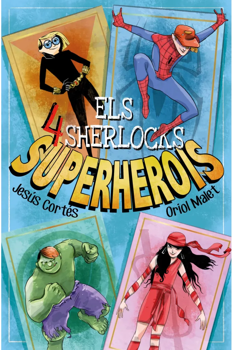 Els 4 Sherlocks Superherois (Catalán)