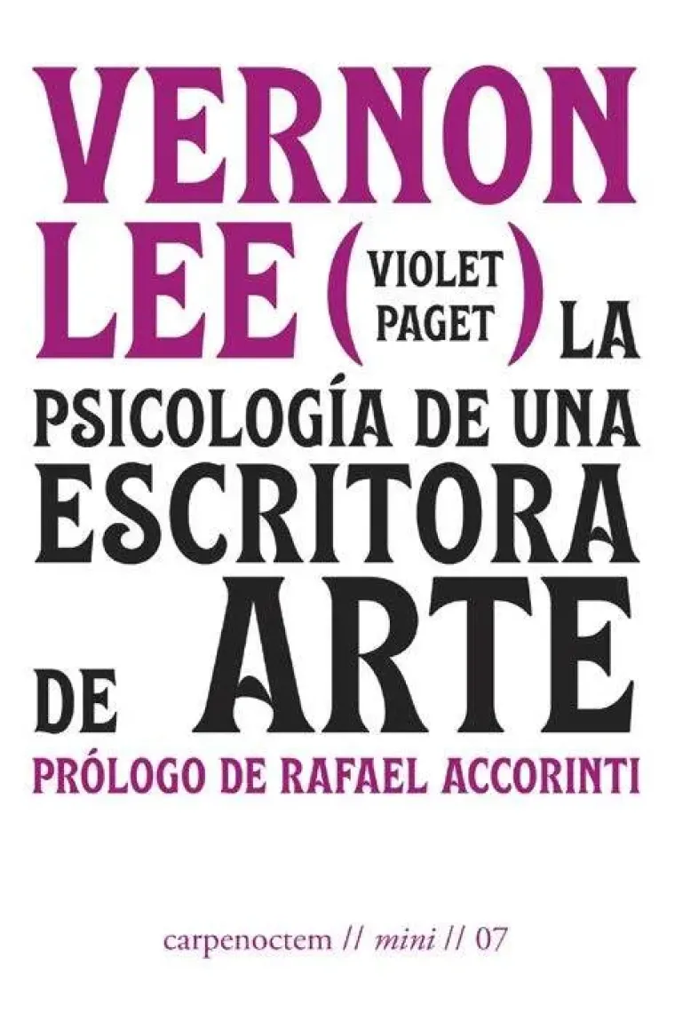 La psicología de una escritora de arte