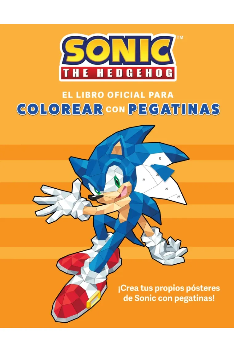 Sonic the Hedgehog. El libro oficial para colorear