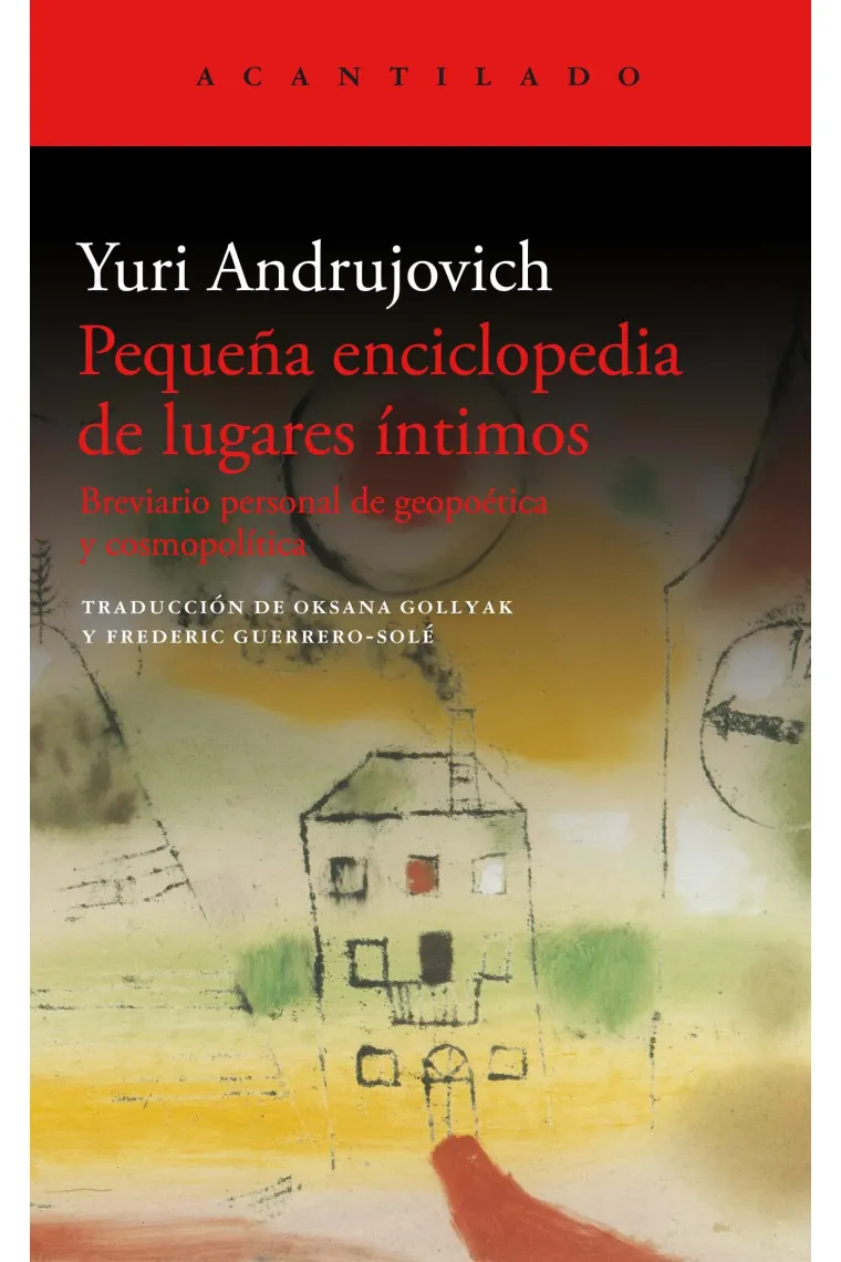 Pequeña enciclopedia de lugares íntimos.
