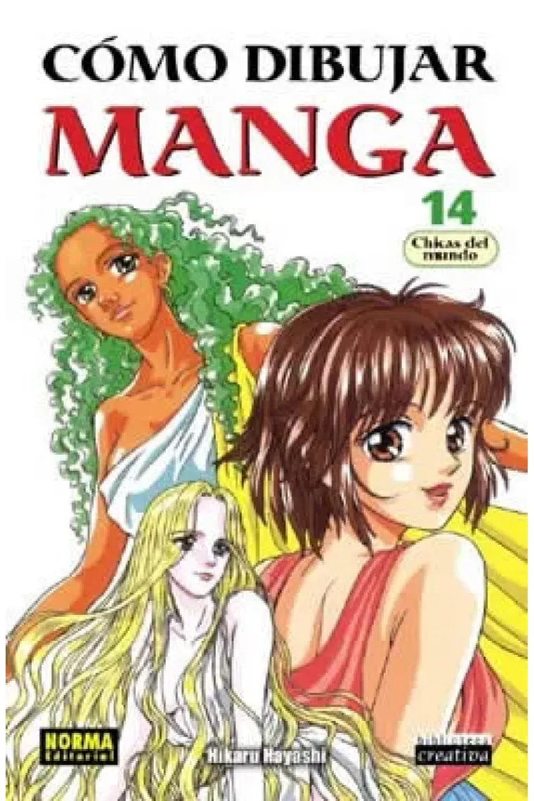 Cómo dibujar manga 14. chicas del mundo