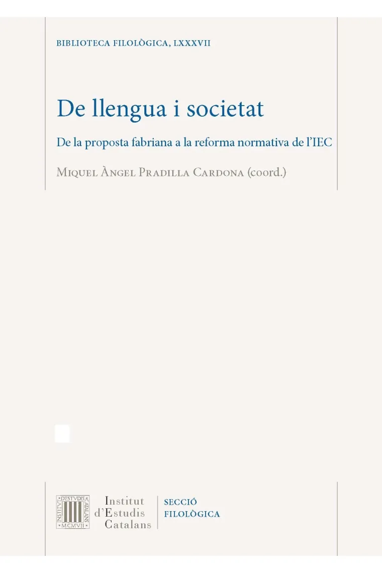 De llengua i societat (Catalán)