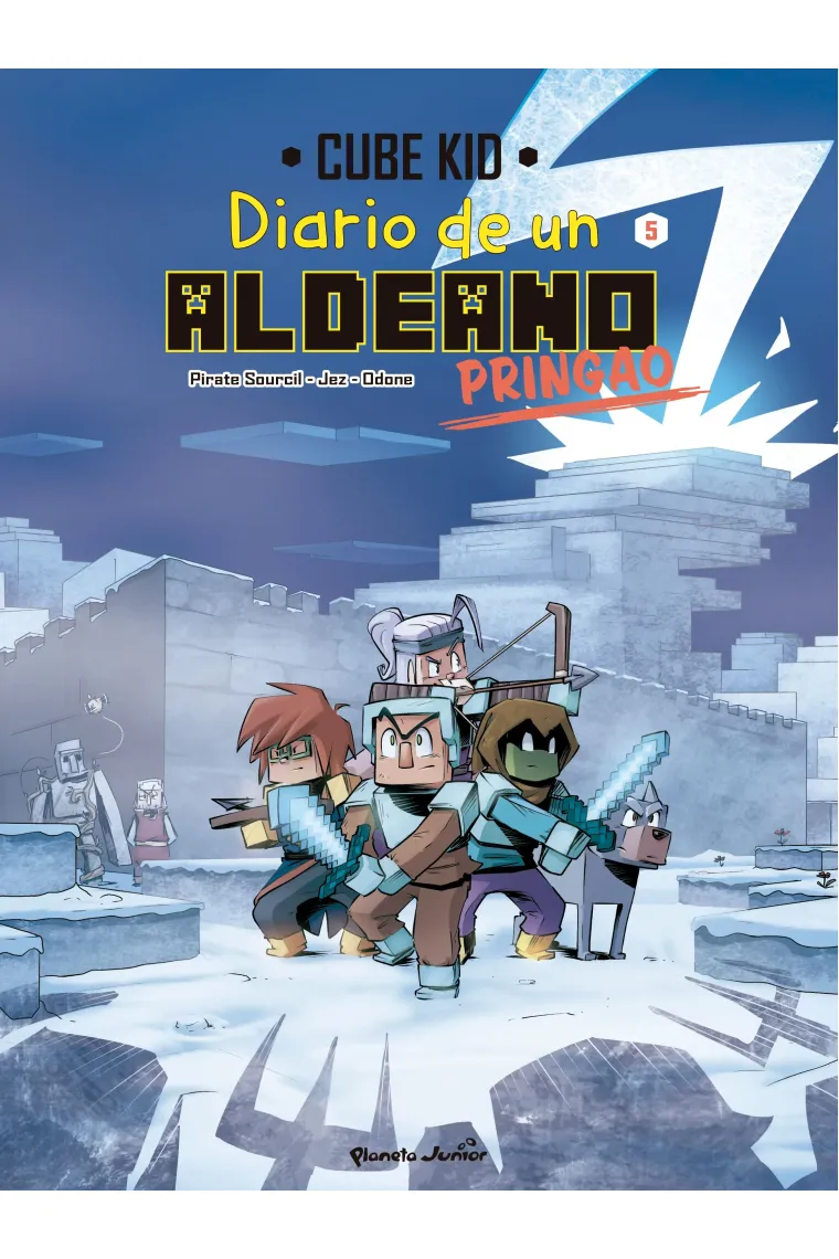 Minecraft. Diario de un aldeano pringao. Cómic 5.