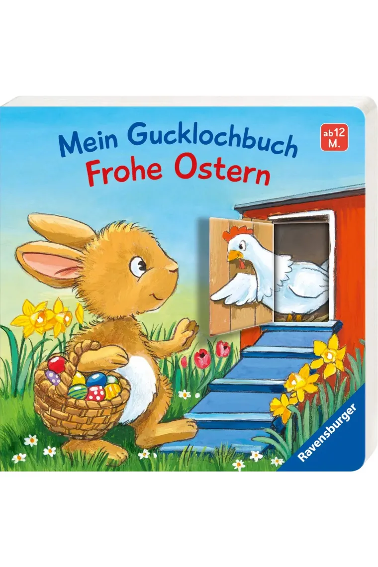 Mein Gucklochbuch: Frohe Ostern (Alemán)